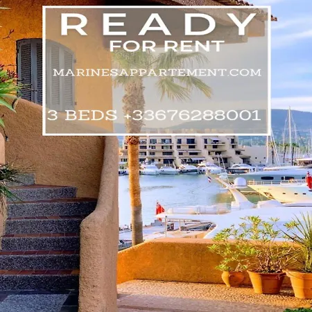 Marinesappartement-2min Plage, Acces Direct Port Cogolin